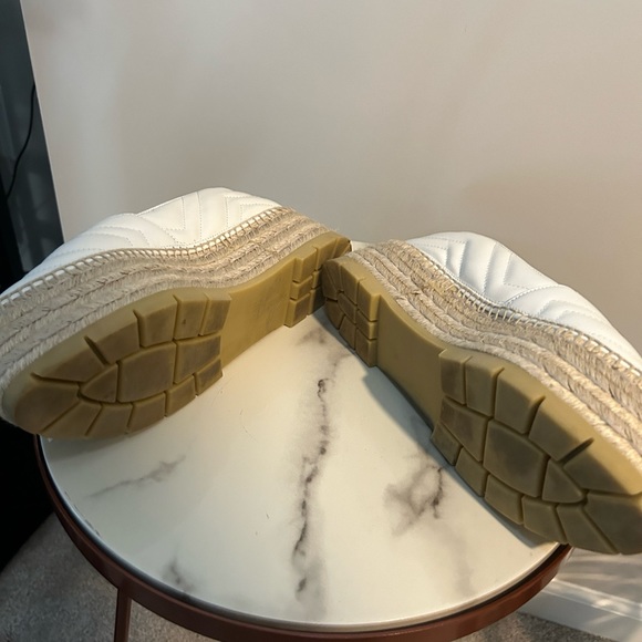 Gucci Marmount Espadrille Platform Shoes Size 39.5 - Picture 4 of 7